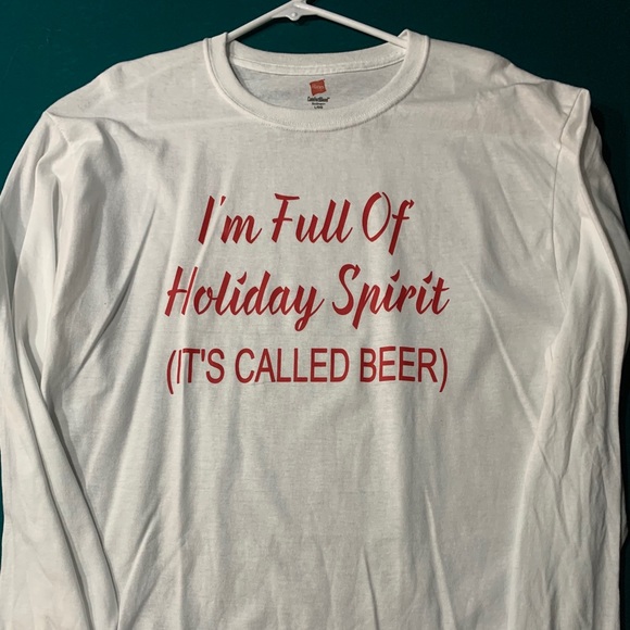 Long sleeve Holiday Spirit shirt - Picture 2 of 4